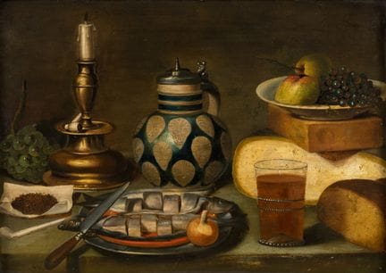 Unknown Master   17th/18th century. Still life wit