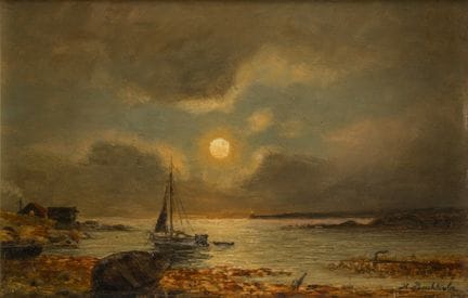 Buchholz, H.   19th/20th century. Coastal scene. S