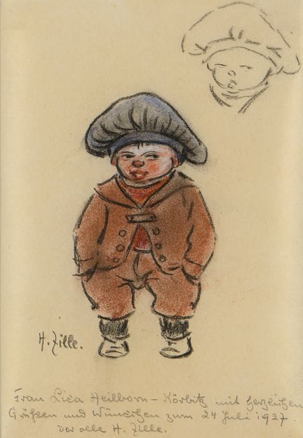 Zille, Heinrich   1858 Radeburg - 1929 Berlin. Pet