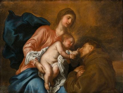 Flemish School   17th/18th century. The Virgin and