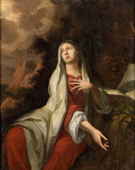 Italian Master   17th century. Saint Mary Magdalen