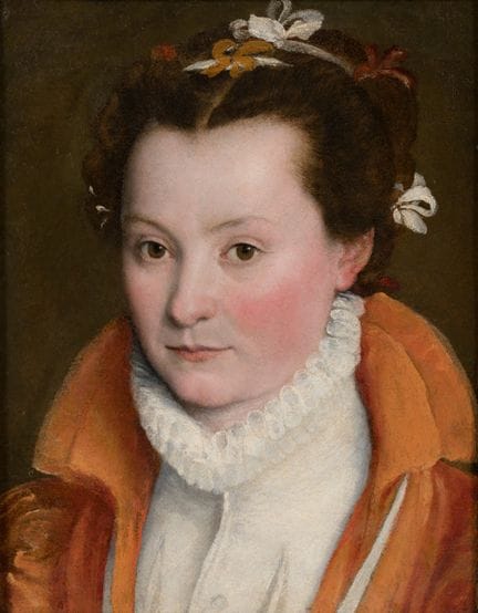 Italian Master   16th/17th-century portrait of a w