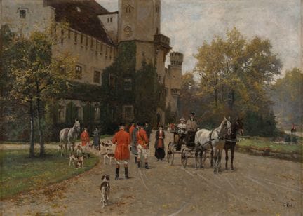 Koch, Georg   1857 Berlin – 1936 Berlin Setting Ou