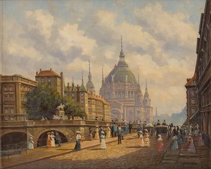 Samberger, Peter   1929 Vienna Old Berlin. Signed.