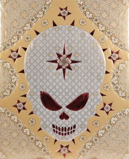 230 Rémy PAGART (contemporáneo)
«Gold Skull»
Plást