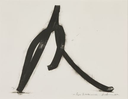 9 – Bernar VENET (geb. 1941)
„Ligne indéterminée“,