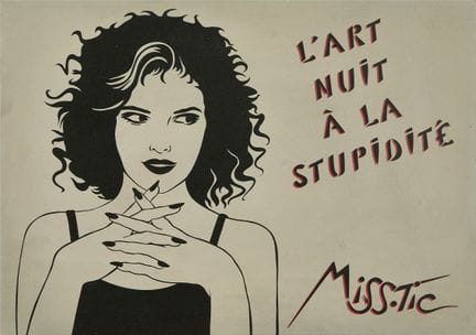 75 MISS TIC (1956-2022)
El arte combate la estupid