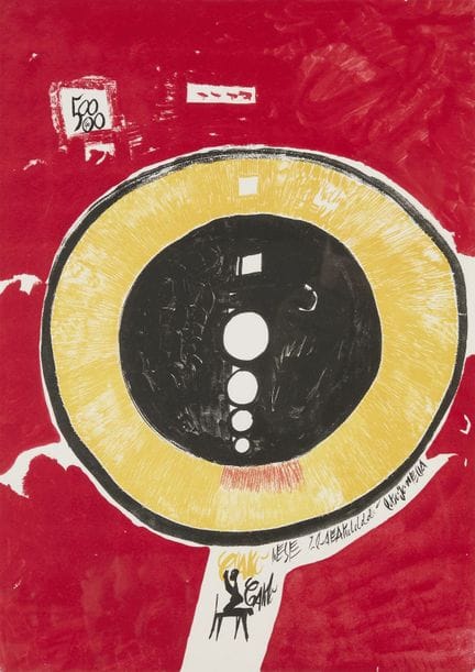8-Carlo ZINELLI (1916–1974) nach
Große schwarze un