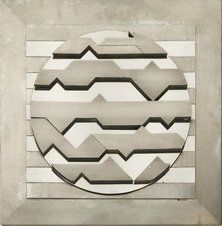 148 米歇尔·德甘（1934-2021）
《胆汁》
中浮雕，钢与不锈钢材质，背面6件作品均有签名、