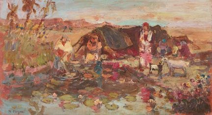 172 Scuola dell'inizio del XX secolo
Accampamento 