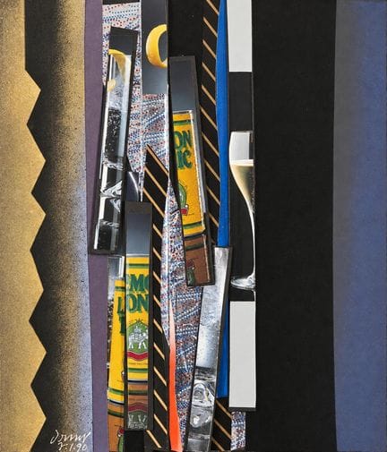 52 Bertrand DORNY (1931–2015)
Composition, 1990
Pa