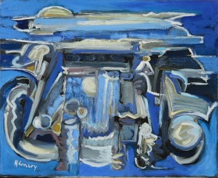 127 Paul HEMERY (1921-2006)
Terrain vague
Olio su 