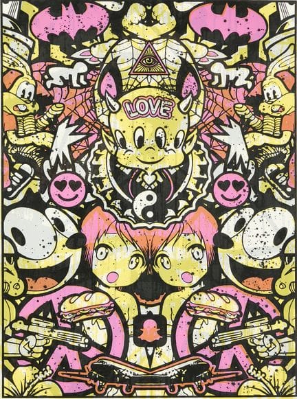 87 SPEEDY GRAPHITO (nacido en 1961)
Love
Tinta ser