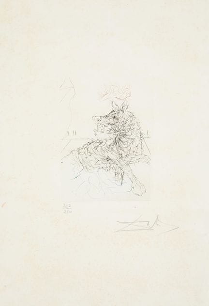 9a Salvador DALI (1904–1989)
Richard III., aus der