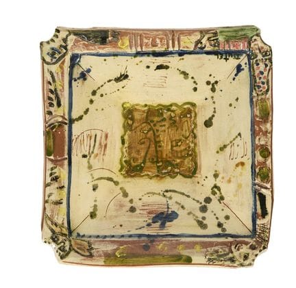 251 Roland DUTEL (nato nel 1955)
Piatto in terraco