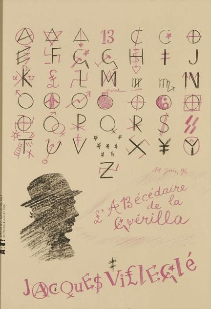 25 Jacques VILLEGLÉ (1926–2022)
Das ABC der Gueril