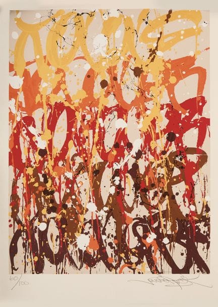 20 JONONE (nacido en 1963)
Sin título
Serigrafía s
