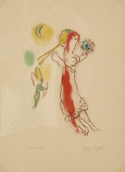5 Marc CHAGALL (1887–1985)
Daphnis und Chloe, 1959