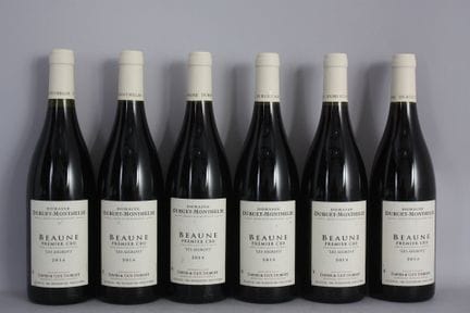 6 B BEAUNE LES AIGROTS Rotwein (1er Cru)  (Origina