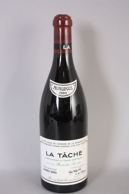 1 B LA TÂCHE (Grand Cru) Füllstand < 1 cm; leic