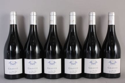 6 B SANTENAY „GRAVITE“ Rotwein (Originalkarton) Je
