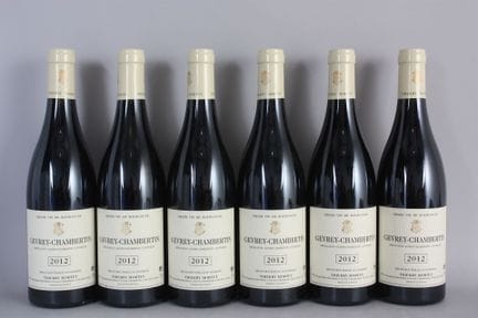 6 B GEVREY-CHAMBERTIN  Domaine Thierry Mortet 2012