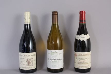 1 Flasche CORTON-RENARDES Rotwein (Grand Cru)  Wei