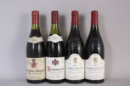 2 B CHAMBOLLE-MUSIGNY „DERRIERE LE FOUR“ (Etikette