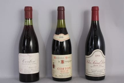 1 Flasche CLOS SAINT-DENIS (Grand Cru), Etikett se