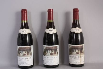 3 B CLOS DE LA ROCHE (Grand Cru) leichte bis mäßig