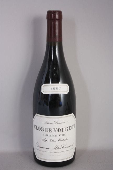1 B CLOS DE VOUGEOT (Grand Cru), Etikett sehr leic