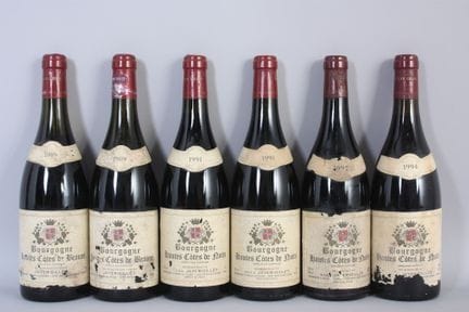 2 B BOURGOGNE HAUTES CÔTES DE BEAUNE Rotwein (5 cm