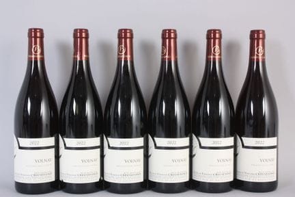 6 B VOLNAY (2 tears on 1 label) Alain and Vincent 