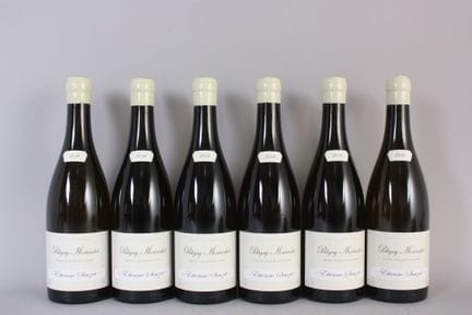 6 B PULIGNY-MONTRACHET (Original box) Etienne Sauz