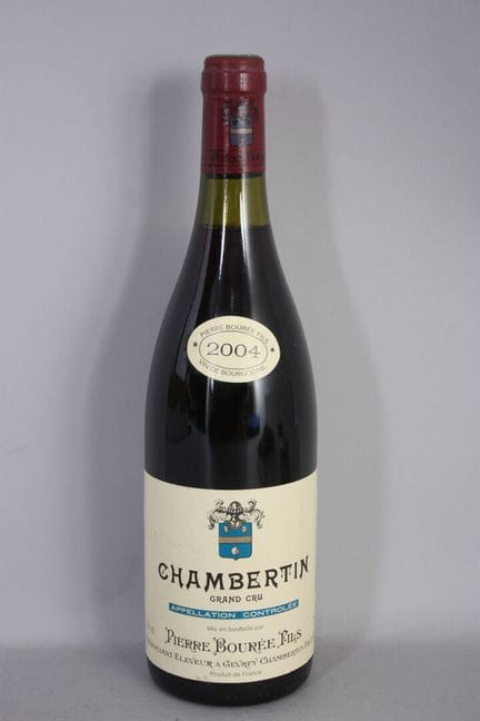 1 B CHAMBERTIN (Grand Cru), Etikett ganz leicht ab