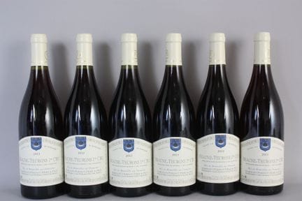 6 B BEAUNE-TEURONS Rotwein (1er Cru)  Domaine Baro