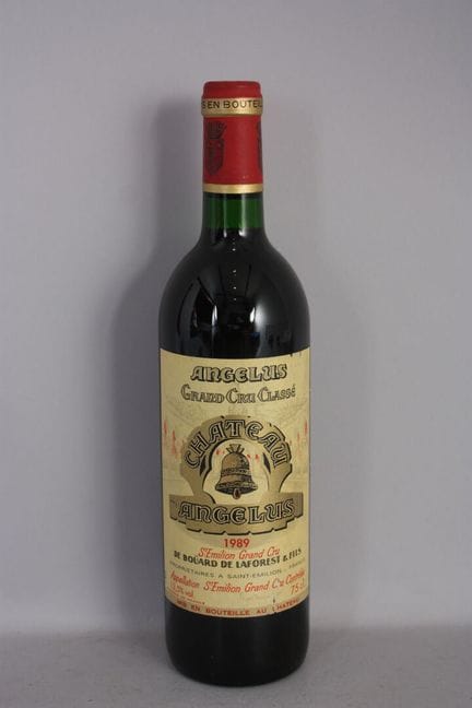 1 B CHÂTEAU ANGELUS (Etikett leicht beschädigt) GC