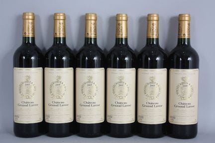6 B CHÂTEAU GRUAUD-LAROSE (perfekter Zustand) GCC2