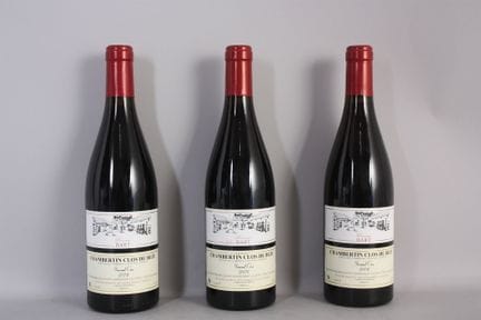 3 B CHAMBERTIN CLOS DE BEZE (Grand Cru)  Domaine B