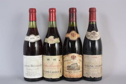 1 B CORRON-BRESSANDES Rotwein (Grand Cru) mit leic