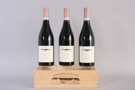 3 B CHINON "LA ROUGERIE" Red (Original wooden case