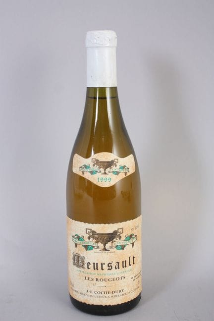 1 B MEURSAULT LES ROUGEOTS (c.l.s. pleated at the 