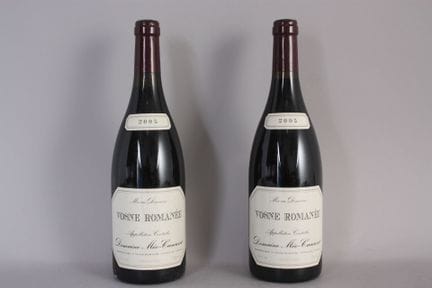 2 B VOSNE-ROMANEE (Etiketten leicht beschädigt)  D