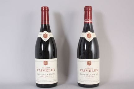 1 B CLOS DE LA ROCHE (Grand Cru)  Faiveley 2010 
1