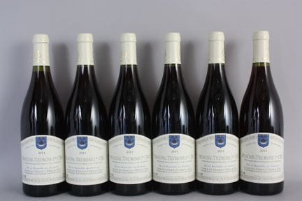 6 B BEAUNE-TEURONS Rotwein (1er Cru)  Domaine Baro