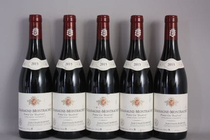 5 B CHASSAGNE-MONTRACHET BOUDRIOTTE Rotwein (1er C
