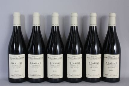 6 B BEAUNE LES AIGROTS Rotwein (1er Cru)  (Origina