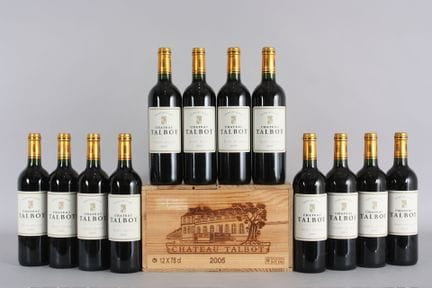 12 B CHÂTEAU TALBOT (Original Holzkiste) perfekter