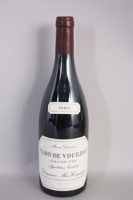 1 B CLOS DE VOUGEOT (Grand Cru), Etikett leicht ab