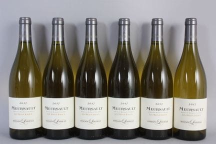 6 B MEURSAULT LES MEIX CHAVAUX (Carton d'origine) 